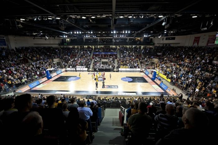 Ludwigsburg Arena Basketball von Gegentrib�ne