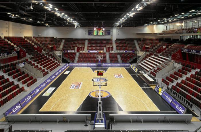 Ludwigsburg Arena Innen Stirnseite